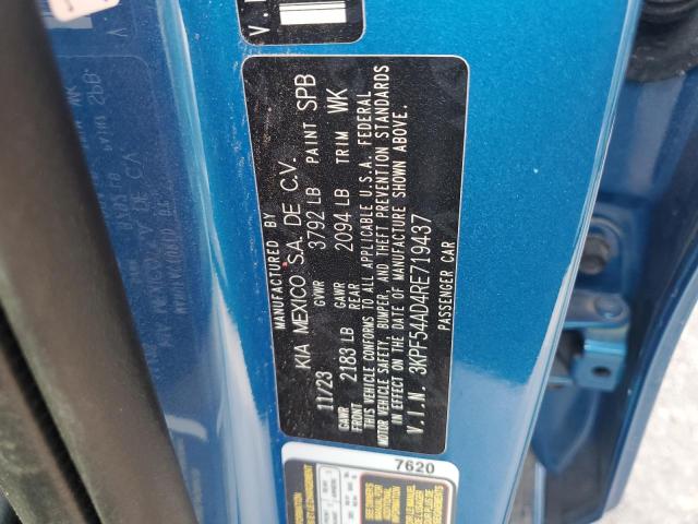 2024 KIA FORTE GT L - 3KPF54AD4RE719437