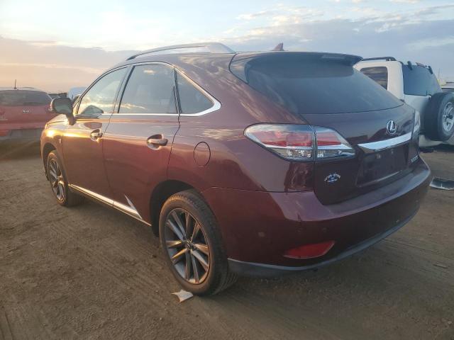 LEXUS RX 350 BAS 2013 red  gas 2T2BK1BA8DC208195 photo #3