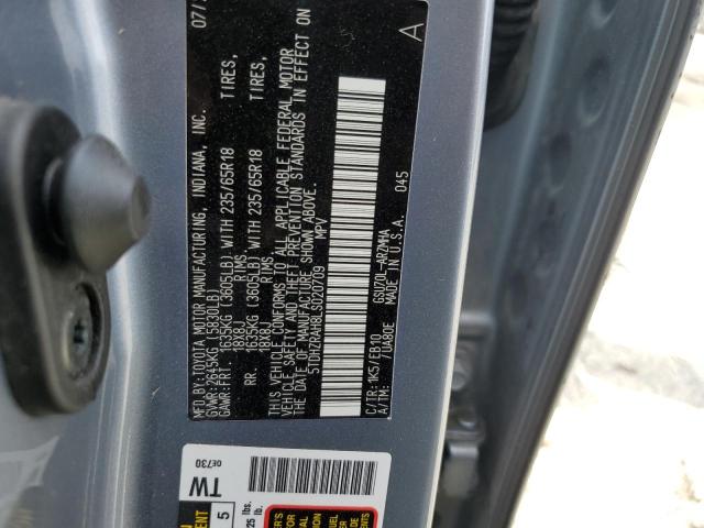 2020 TOYOTA HIGHLANDER - 5TDHZRAH8LS020709