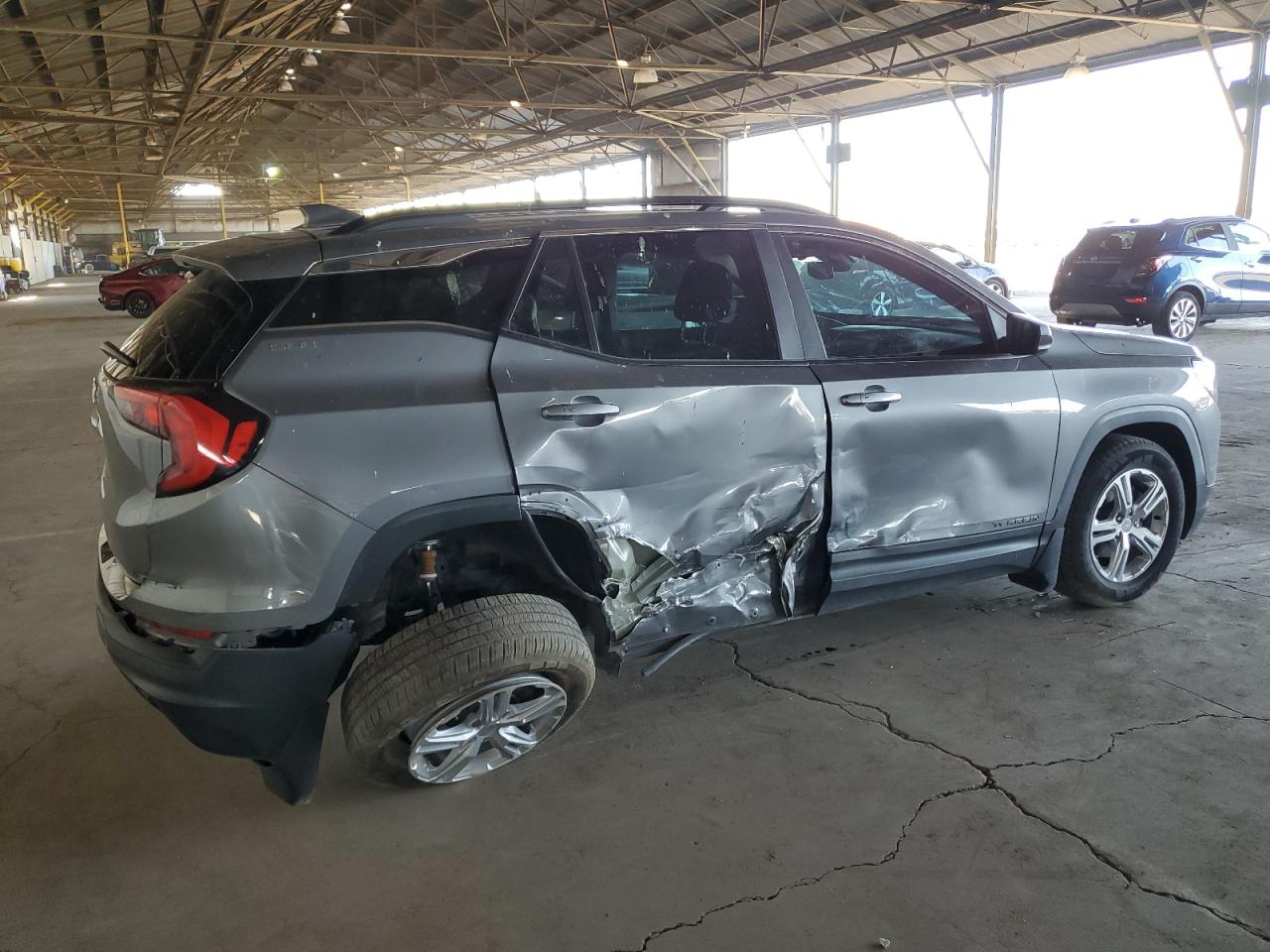 Lot #2986514275 2021 GMC TERRAIN SL