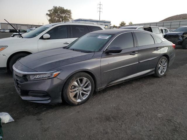 HONDA ACCORD LX 2018 gray  gas 1HGCV1F18JA006520 photo #1