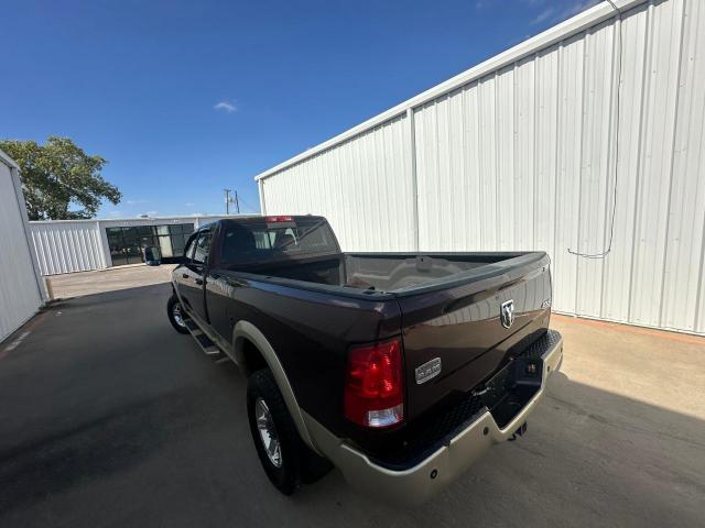 DODGE RAM 3500 L 2012 burgundy crew pic diesel 3C63D3KL1CG130841 photo #4