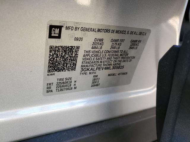 2021 GMC TERRAIN SL 3GKALPEV4ML305815