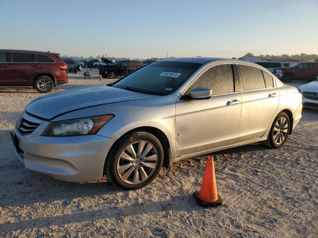 HONDA ACCORD EXL 2011 gray sedan 4d gas 1HGCP2F84BA067510 photo #1