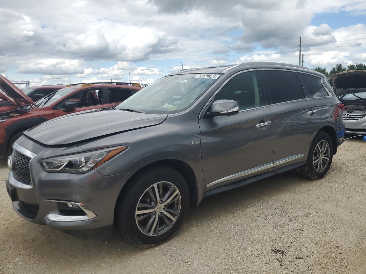 Lot #2989300256 2020 INFINITI QX60 LUXE