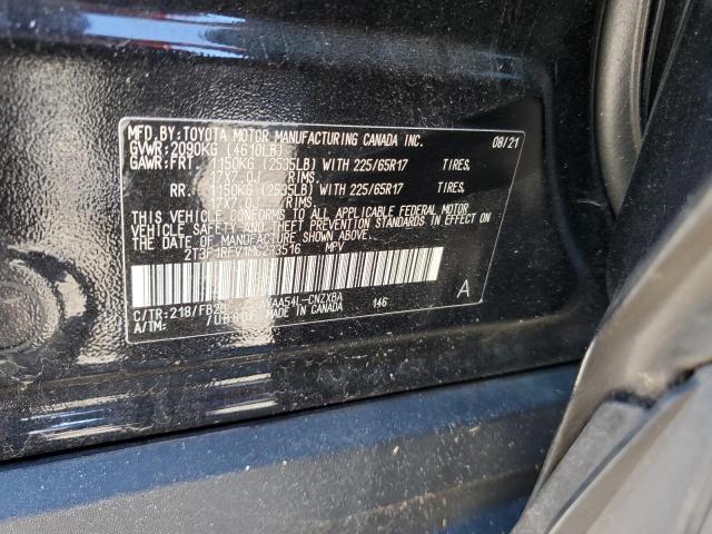 2021 TOYOTA RAV4 LE - 2T3F1RFV1MC233516