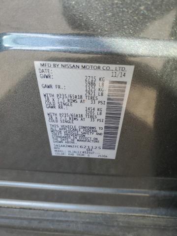 2015 NISSAN PATHFINDER - 5N1AR2MN2FC621125