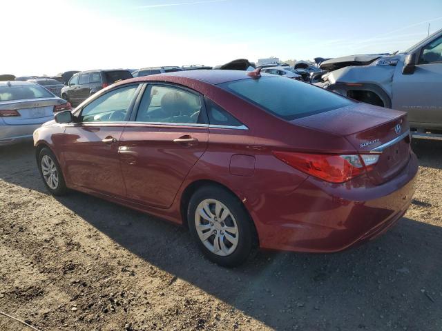 HYUNDAI SONATA GLS 2011 maroon  gas 5NPEB4AC1BH169207 photo #3