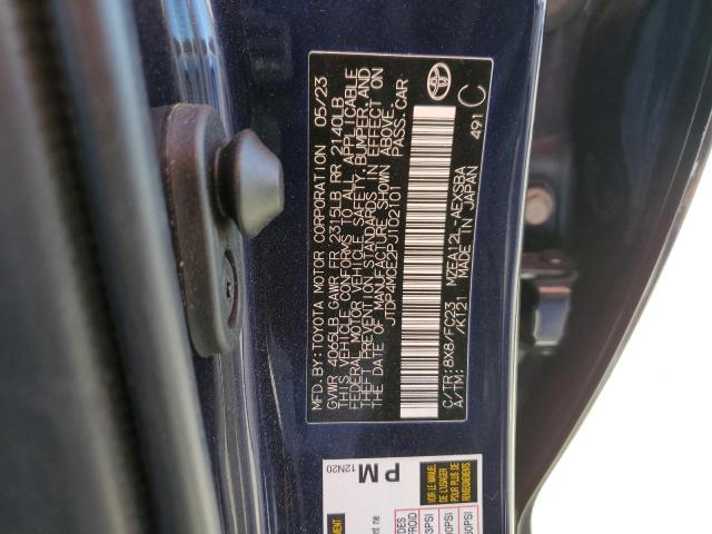 2023 TOYOTA COROLLA SE - JTDP4MCE2PJ102101