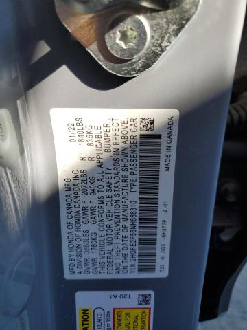 2022 HONDA CIVIC SPOR - 2HGFE2F56NH566310
