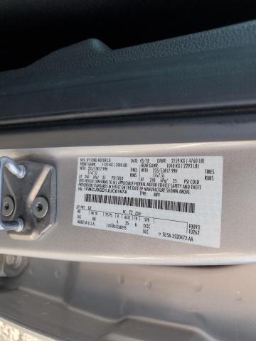 VIN 1FMCU9GD1JUC61674 2018 Ford Escape, SE no.13