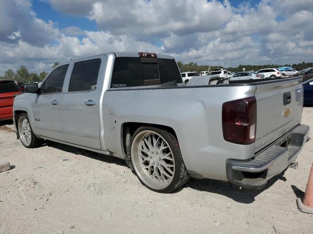 CHEVROLET SILVERADO 2018 silver  gas 3GCPCSEC5JG193361 photo #3