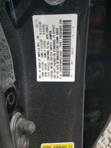 2015 HONDA ACCORD EXL - 1HGCR2F88FA274563