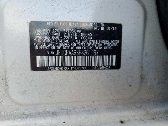 VIN JF1GPAA63E8261267 2014 Subaru Impreza no.13