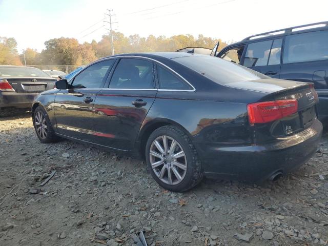 AUDI A6 PREMIUM 2013 black  gas WAUGFAFC3DN005770 photo #3