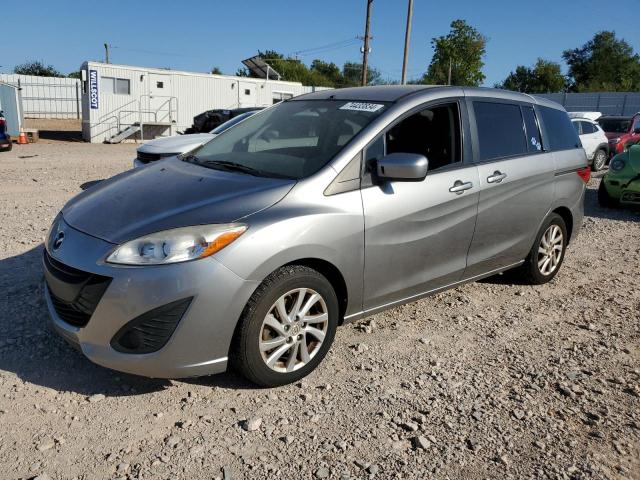 MAZDA 5 2012 silver station gas JM1CW2BL8C0139926 photo #1