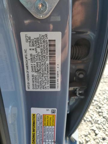 VIN 1HGCV1F37MA044343 2021 HONDA ACCORD no.13