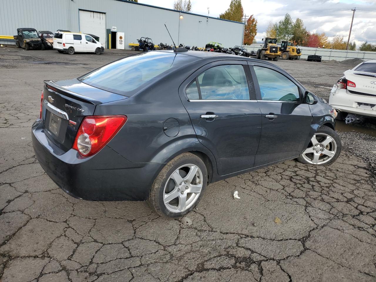 Lot #2986888762 2015 CHEVROLET SONIC LTZ