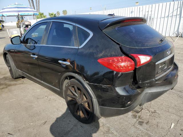 INFINITI EX37 BASE 2013 black station gas JN1BJ0HP0DM430359 photo #3