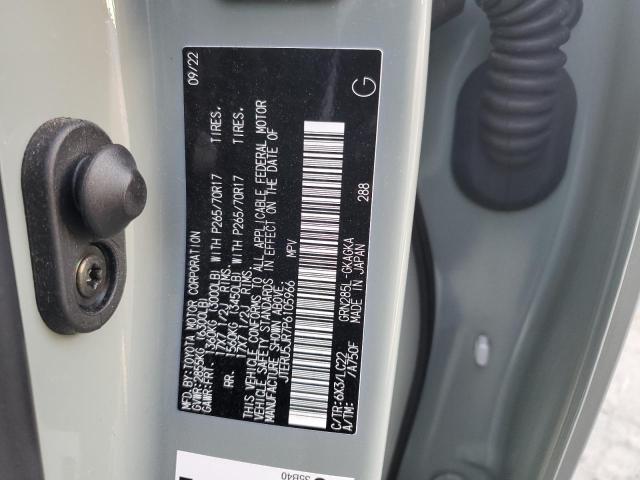 2023 TOYOTA 4RUNNER SE - JTERU5JR7P6105966