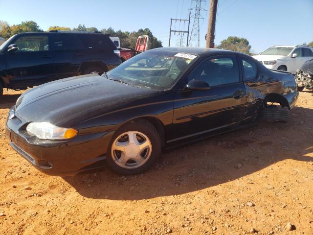 CHEVROLET MONTE CARL 2003 black  gas 2G1WX12K939166563 photo #1