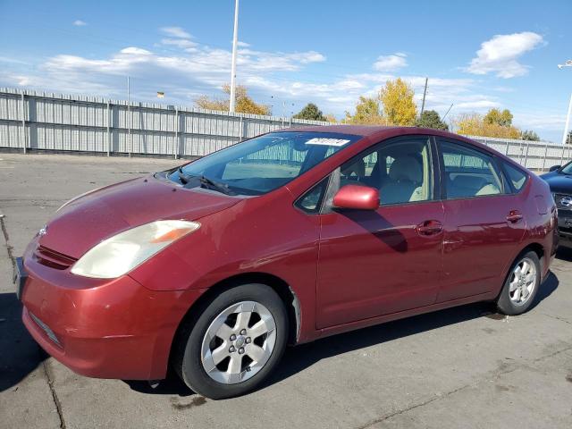 TOYOTA PRIUS 2004 burgundy hatchbac hybrid engine JTDKB22U040114200 photo #1