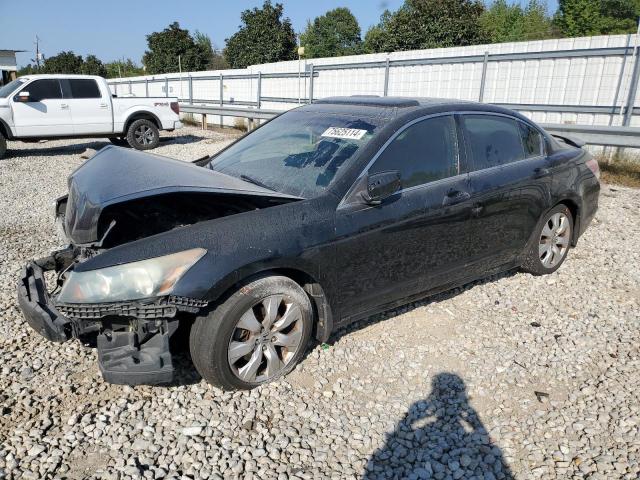 HONDA ACCORD EXL 2010 black sedan 4d gas 1HGCP2F81AA028713 photo #1