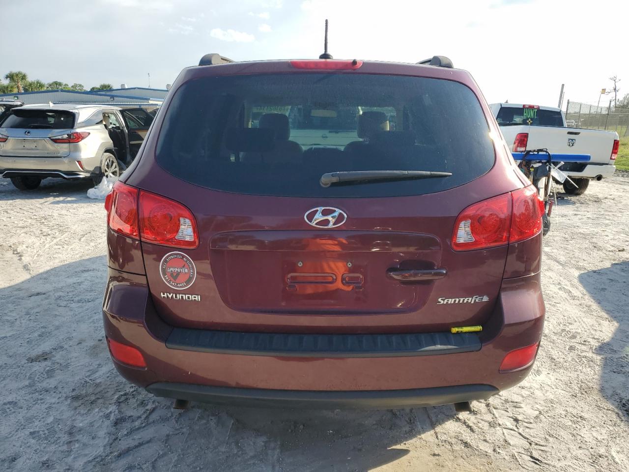 Lot #2909940075 2008 HYUNDAI SANTA FE G