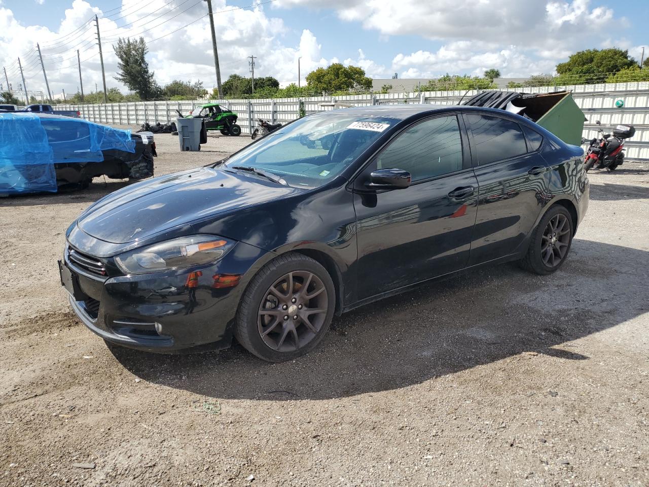 Lot #2928078400 2016 DODGE DART SXT S