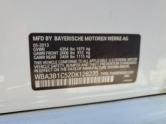 VIN WBA3B1C52DK128235 2013 BMW 3 Series, 320 I no.12