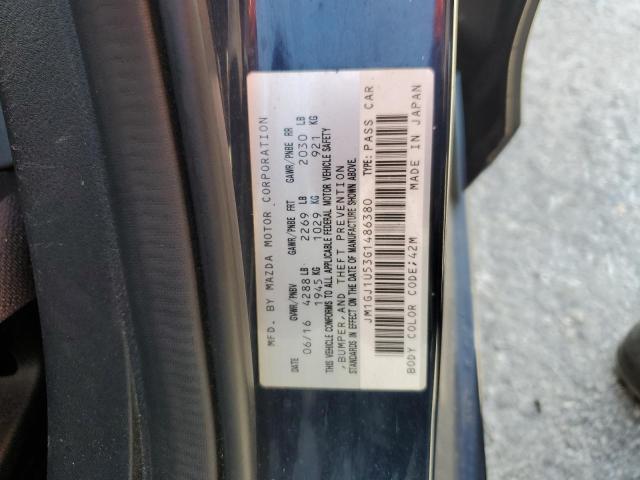 2016 MAZDA 6 SPORT JM1GJ1U53G1486380