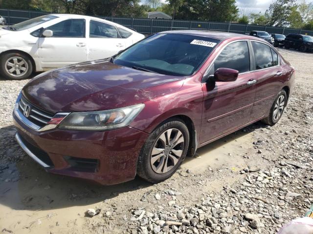 VIN 1HGCR2F38DA047732 2013 Honda Accord, LX no.1