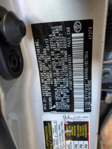 VIN 4T4BF1FK6ER346951 2014 Toyota Camry, L no.12