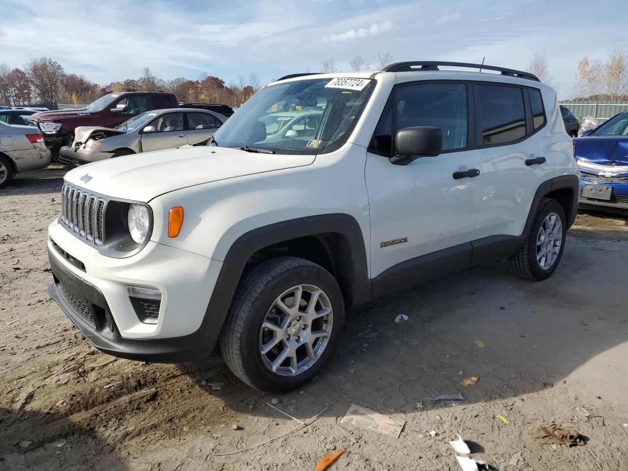 Lot #2994193310 2019 JEEP RENEGADE S