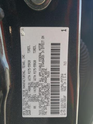 2016 TOYOTA TUNDRA CRE - 5TFAY5F13GX542253