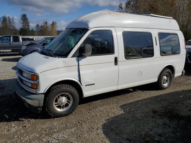 CHEVROLET EXPRESS G1 2000 white sports v gas 1GBFG15RSY1228251 photo #1