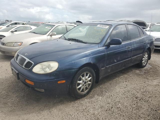 DAEWOO LEGANZA CD 2001 blue  gas KLAVA69201B292126 photo #1