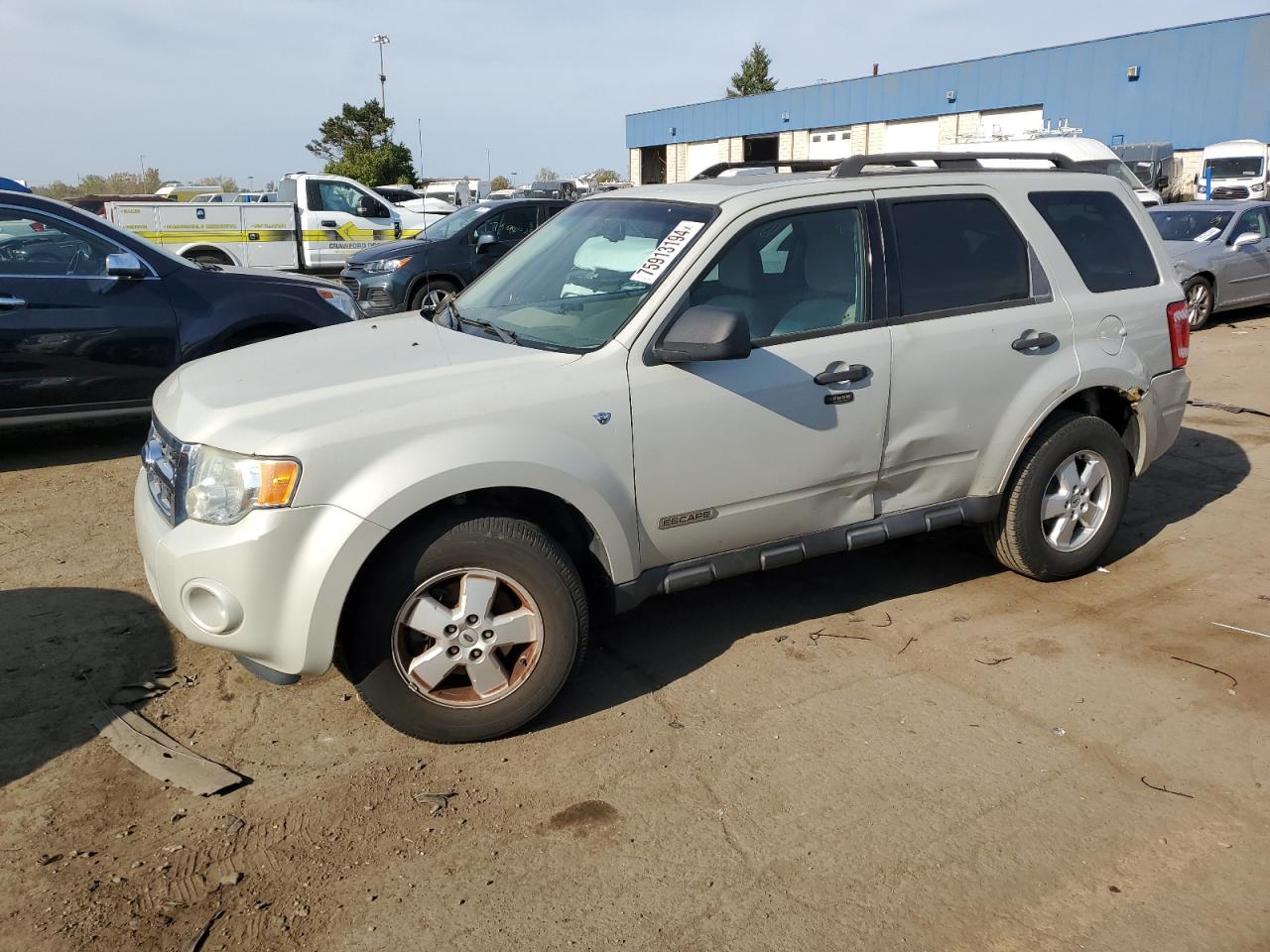 Lot #2902699186 2008 FORD ESCAPE XLT