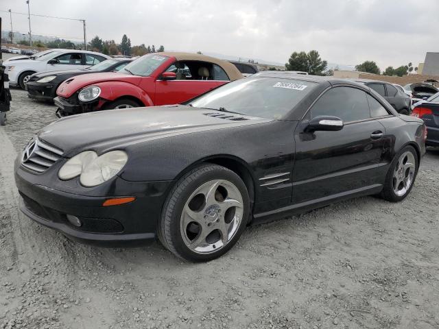 MERCEDES-BENZ SL 500 2005 black  gas WDBSK75F85F103579 photo #1