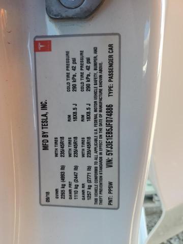 2018 TESLA MODEL 3 - 5YJ3E1EB5JF074886