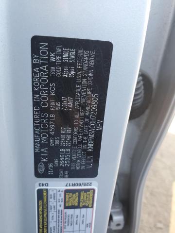 2017 KIA SPORTAGE L - KNDPM3AC0H7209805