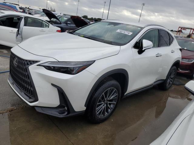 LEXUS NX 250 2023 white  gas JTJADCAZ5P2006346 photo #1