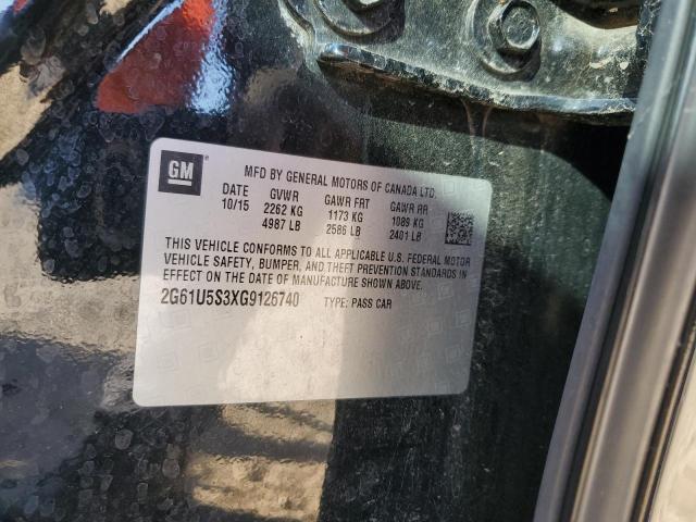 2016 CADILLAC XTS - 2G61U5S3XG9126740