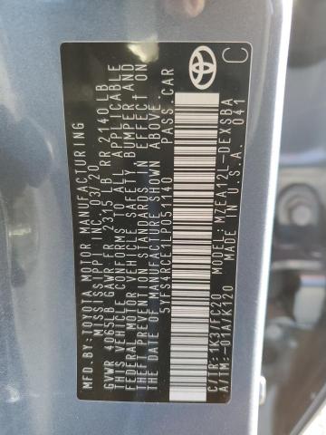 2020 TOYOTA COROLLA SE - 5YFS4RCE1LP051140