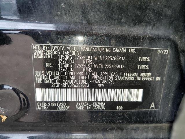 VIN 2T3P1RFV8PW389673 2023 Toyota RAV4, Xle no.13