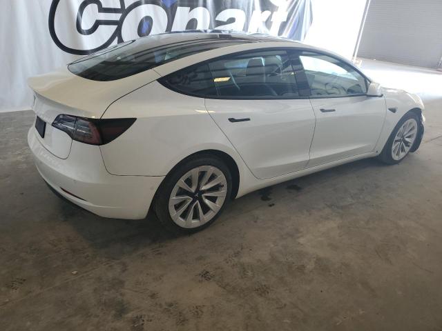 TESLA MODEL 3 2022 white  electric 5YJ3E1EA1NF370517 photo #4