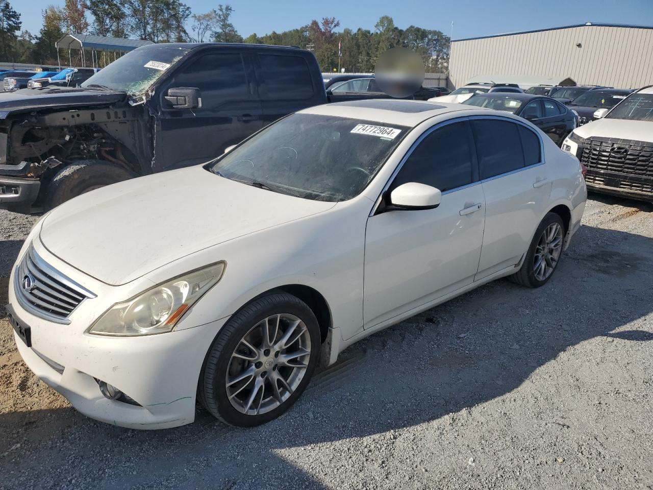 Lot #2919025581 2012 INFINITI G37