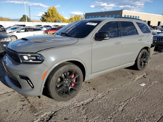 DODGE DURANGO SR 2022 gray  gas 1C4SDJGJ1NC214387 photo #1