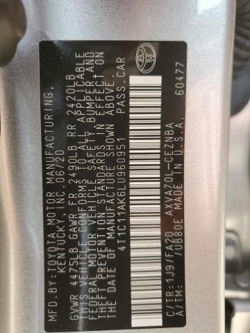 2020 TOYOTA CAMRY LE - 4T1C11AK6LU960951