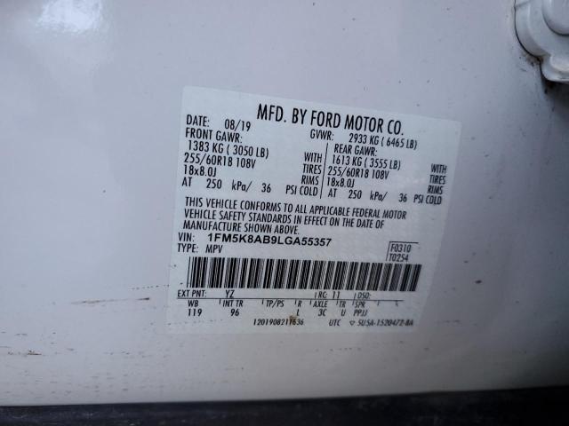 2020 FORD EXPLORER P - 1FM5K8AB9LGA55357